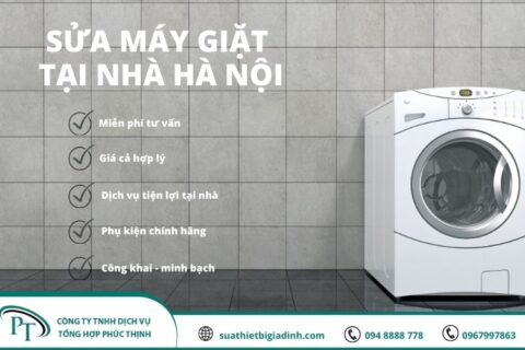 Trung Tâm Sửa Máy giặt Tại Hà Nội Siêu Tốc 24h