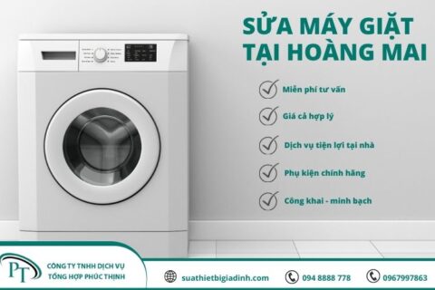 Trung tâm sửa máy giặt tại Hoàng Mai an tâm về chất lượng – không lo về giá