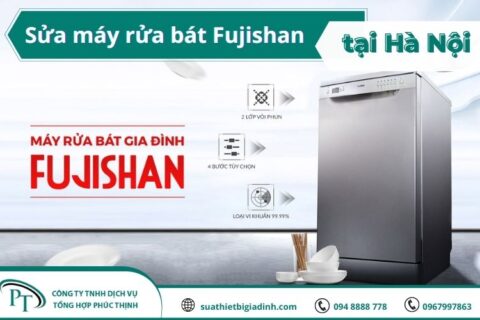 Sửa chữa máy rửa bát Fujishan tại nhà Hà Nội hiệu quả nhanh chóng