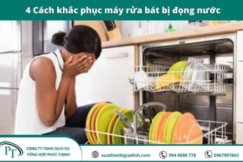 4 cách khắc phục máy rửa bát bị đọng hơi nước | suathietbigiadinh.com