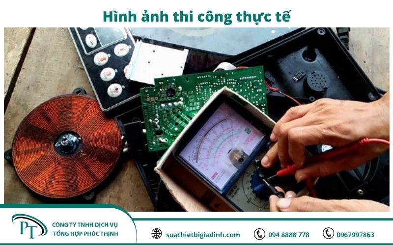 Sửa bếp từ tại suathietbigiadinh.com được bảo hành