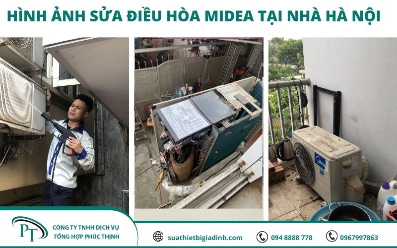 sửa điều hòa Midea tại nhà Hà Nội