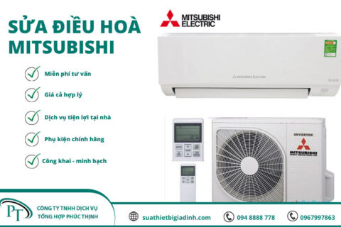 Sửa Điều Hòa Mitsubishi tại Nhà | Sửa Nhanh 24h