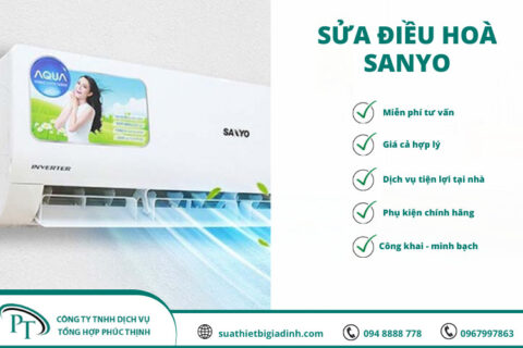 Sửa Điều Hòa Sanyo Tại Nhà Hà Nội