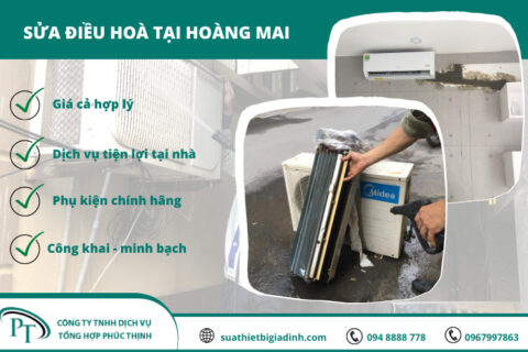 Sửa Điều Hòa Tại Hoàng Mai | Dịch Vụ Phúc Thịnh 24h