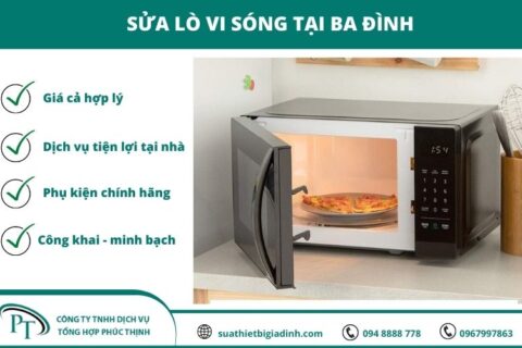 Sửa Lò Vi Sóng Tại Ba Đình Giá Rẻ Tại Hà Nội