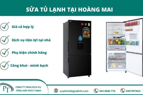 Sửa tủ lạnh tại Hoàng Mai giá rẻ, chuyên nghiệp nhất Hà Nội