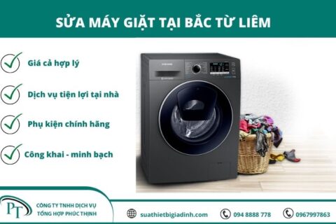 Sửa máy giặt tại Bắc Từ Liêm – Liên Hệ Ngay 02466881881
