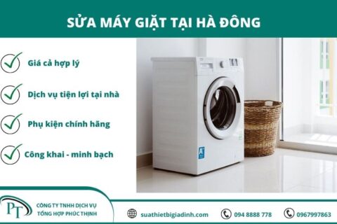 Sửa máy giặt tại Hà Đông – Điện Lạnh Phúc Thịnh