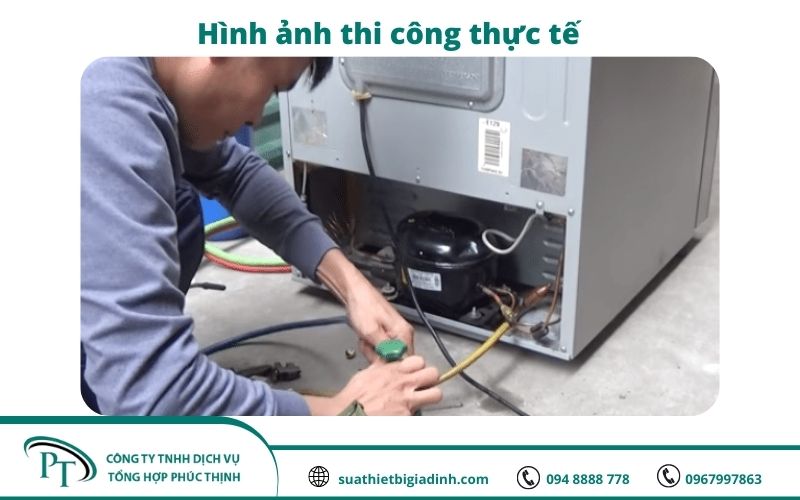 Bơm ga tủ lạnh bao nhiêu tiền sẽ được Điện Lạnh Phúc Thịnh báo cụ thể qua Hotline