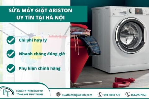 Sửa máy giặt ARISTON tại Hà Nội – Điện lạnh Phúc Thịnh