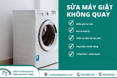 Sửa máy giặt không quay | gọi ngay 02466881881