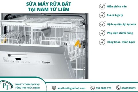 Sửa chữa máy rửa bát tại nhà quận Nam Từ Liêm