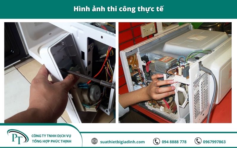 Lò vi sóng Toshiba bị hư hỏng cần sửa chữa sớm để tránh phát sinh sau này