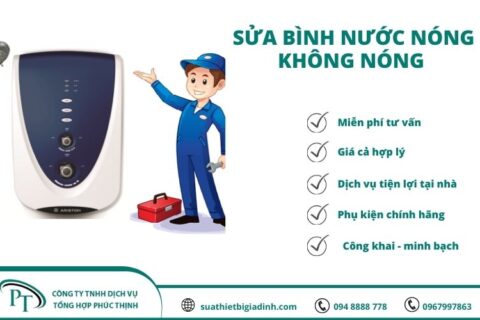 Bình nóng lạnh không nóng là do đâu? Cách khắc phục hiệu quả