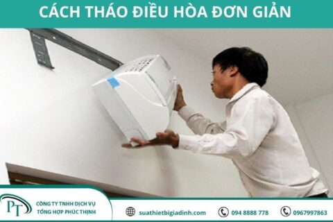 Hướng dẫn cách tháo điều hòa đúng cách không bị xì ga