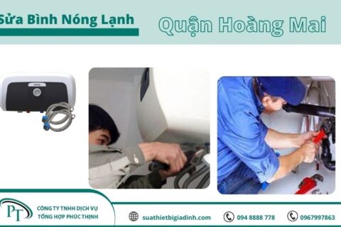 Sửa bình nóng lạnh tại quận Hoàng Mai nhanh chóng, chất lượng