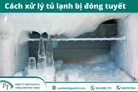 Tủ lạnh bị đóng tuyết làm sao xử lý | suathietbigiadinh.com