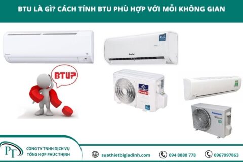 BTU Là Gì? Cách Tính BTU Phù Hợp Với Mỗi Không Gian