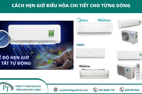 Hướng Dẫn Cách Hẹn Giờ Điều Hòa Của 5 Thương Hiệu Nổi Tiếng