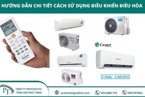 Hướng Dẫn Chi Tiết Cách Sử Dụng Điều Khiển Điều Hòa 