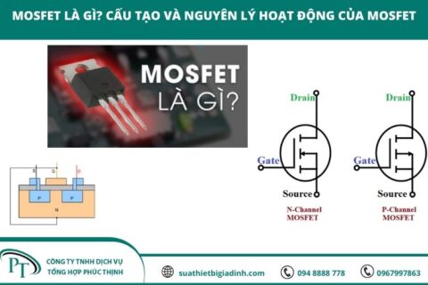 Mosfet Là Gì? Cấu Tạo Và Nguyên Lý Hoạt Động Của Mosfet